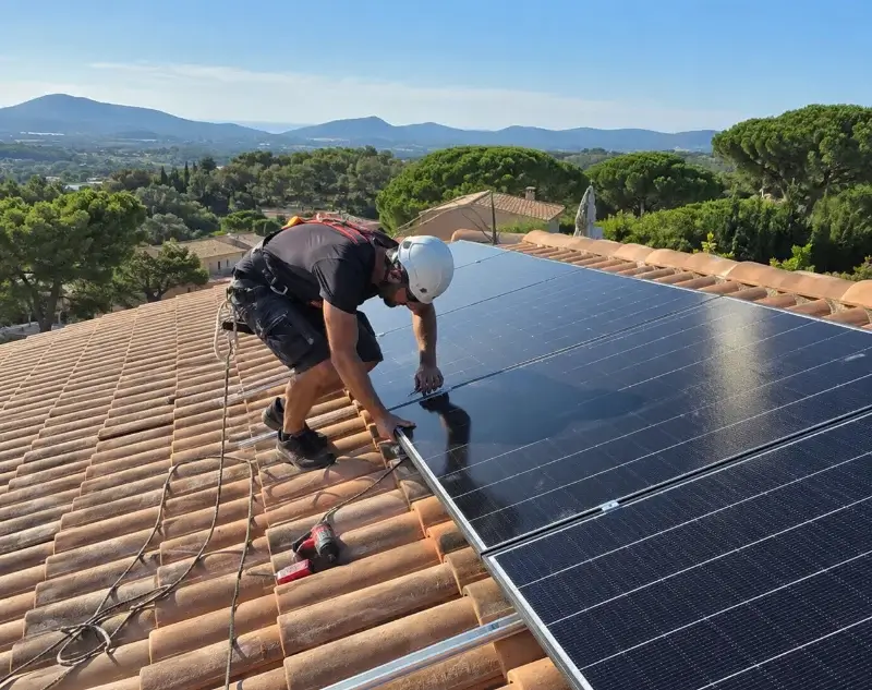 Installateur panneaux solaires Salernes — pose photovoltaïque sur toiture