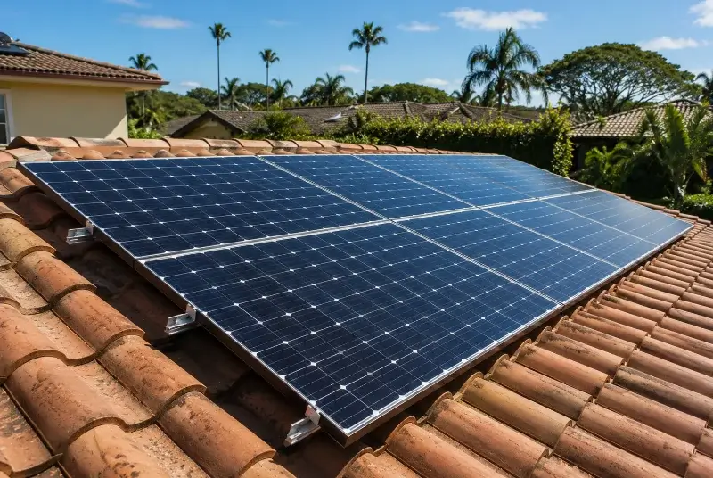 Installation de panneaux solaires à Salernes