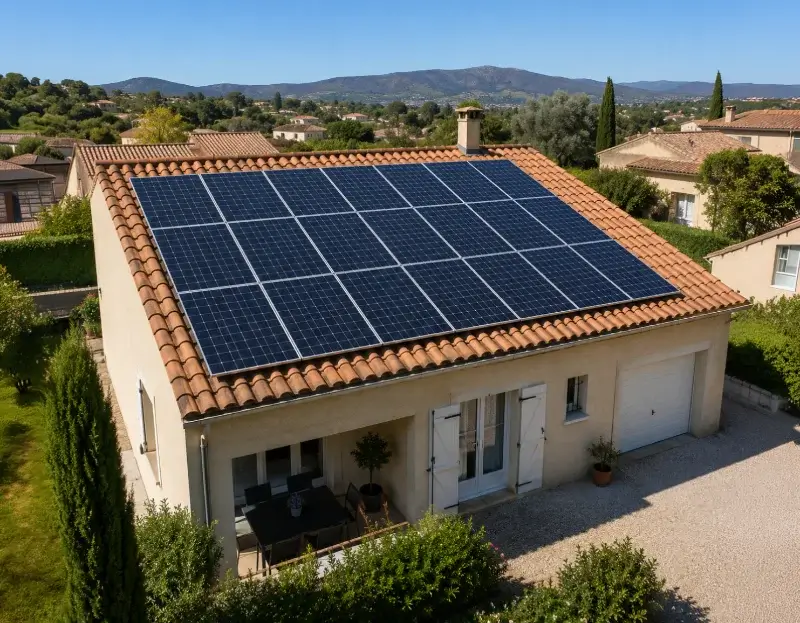 Prime à l'autoconsommation panneaux solaires Salernes — aide financière de l'État